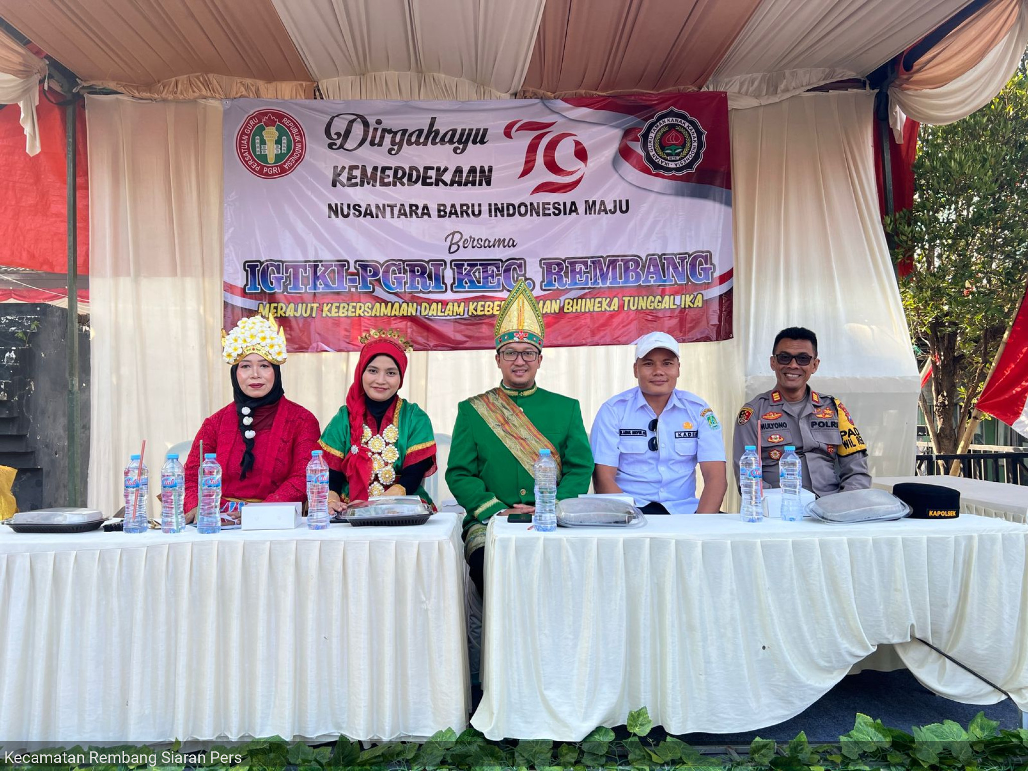 Cinta Tanah Air Karnaval IGTKI-PGRI Rembang, mengangkat Tema "Bertakjub Bhineka Tunggal Ika"