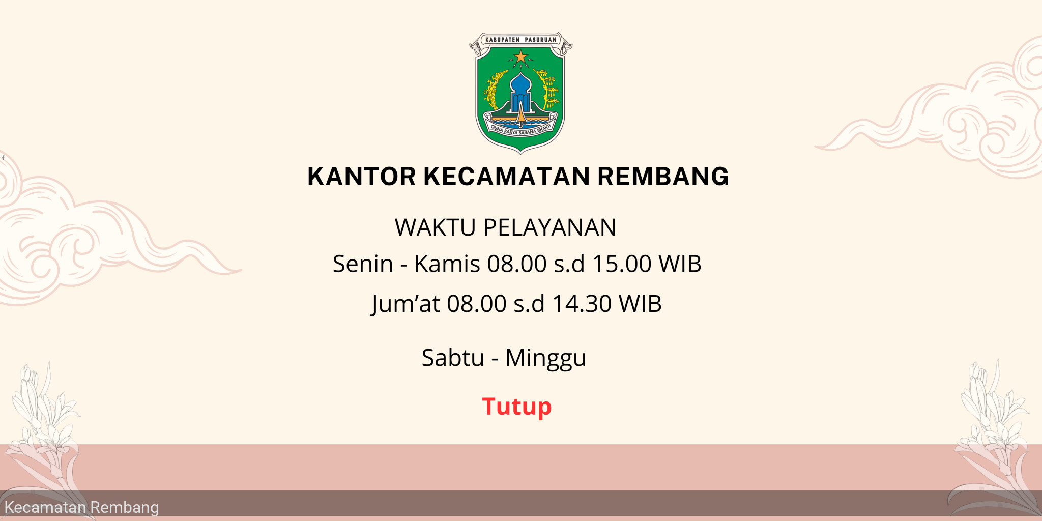 JAM PELAYANAN